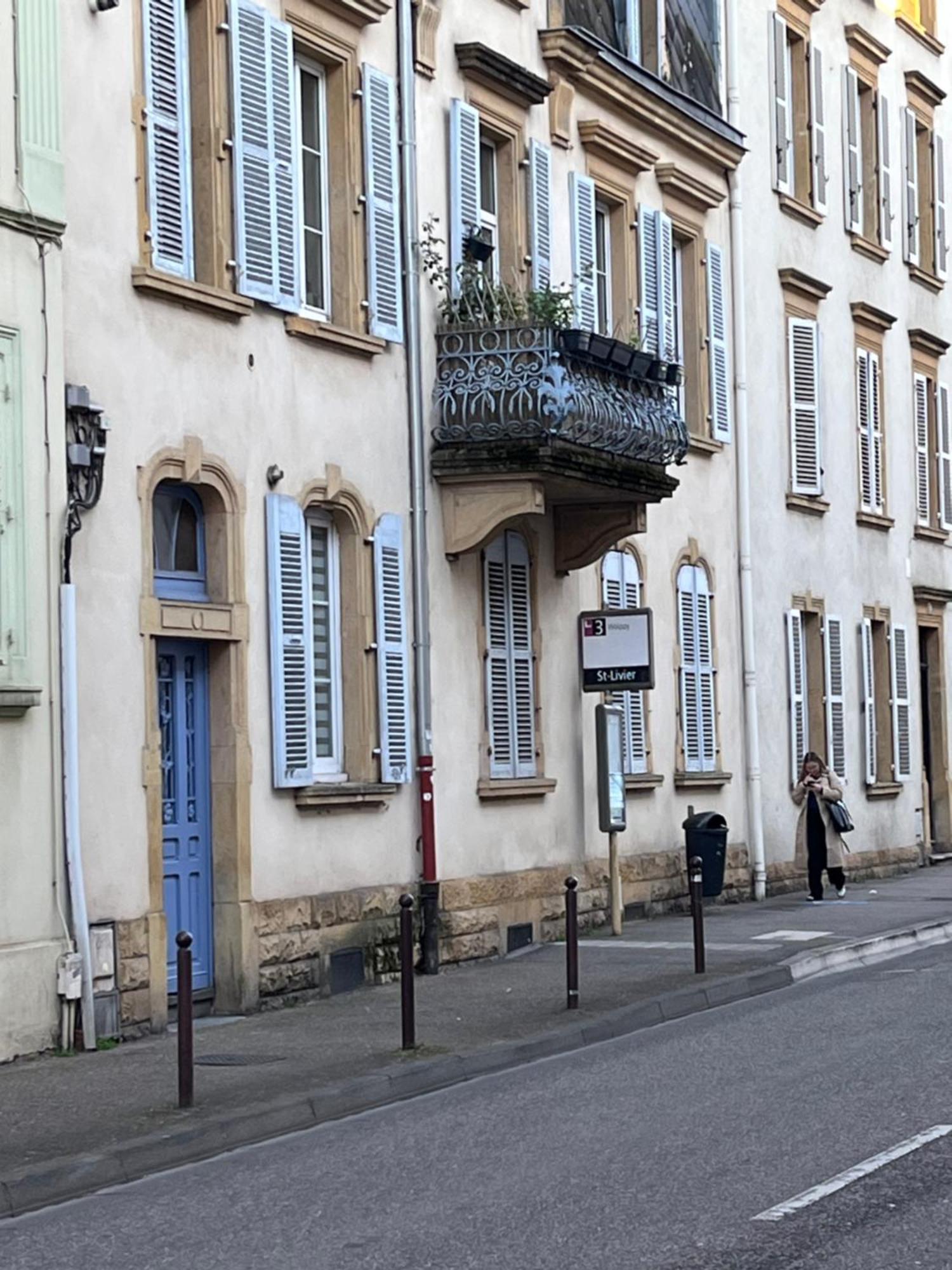 Ferienwohnung Le Marnie Metz Exterior foto